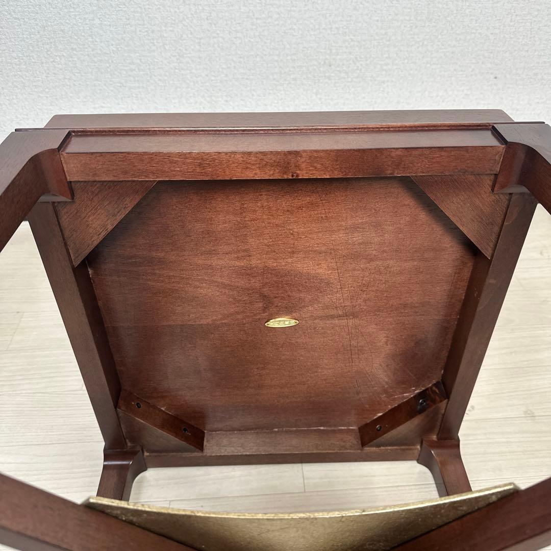 展示品 美品 DECCA デッカ アールデコ様式 真鍮/サイドテーブル i4※