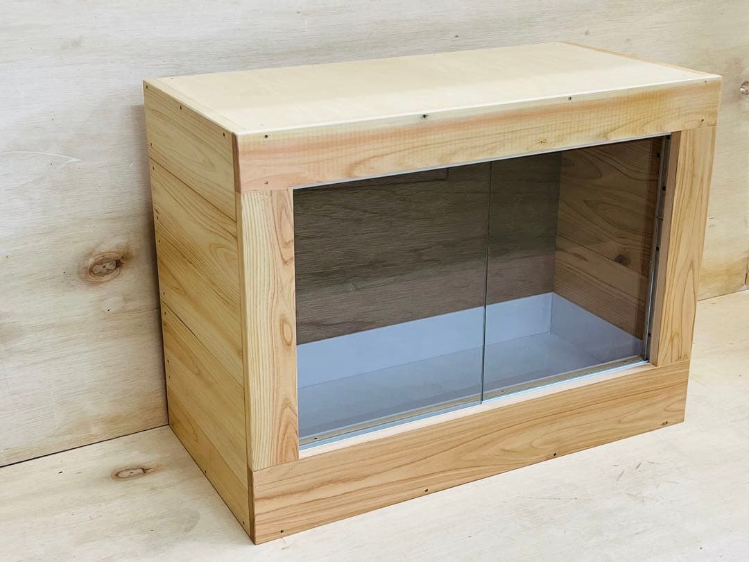 ラスト1台 RepBox 木製ケージ 600×300×450　小動物、爬虫類用
