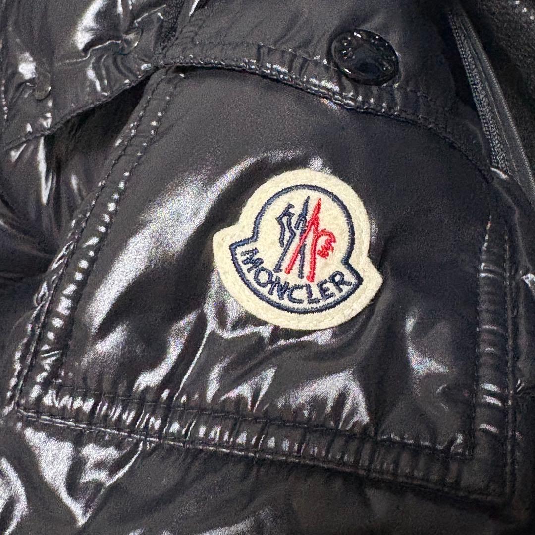美品 モンクレール MOKA ブラック ダウンコート