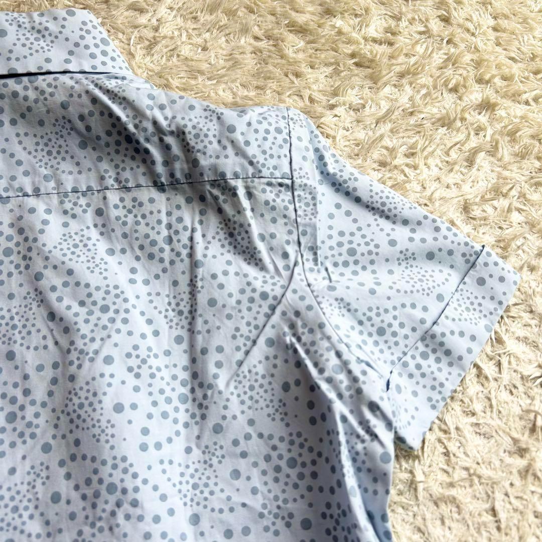 ヴィヴィアンウエストウッド✨️オーブ ボタン 刺繍 丸襟 ブラウス シャツ 水玉