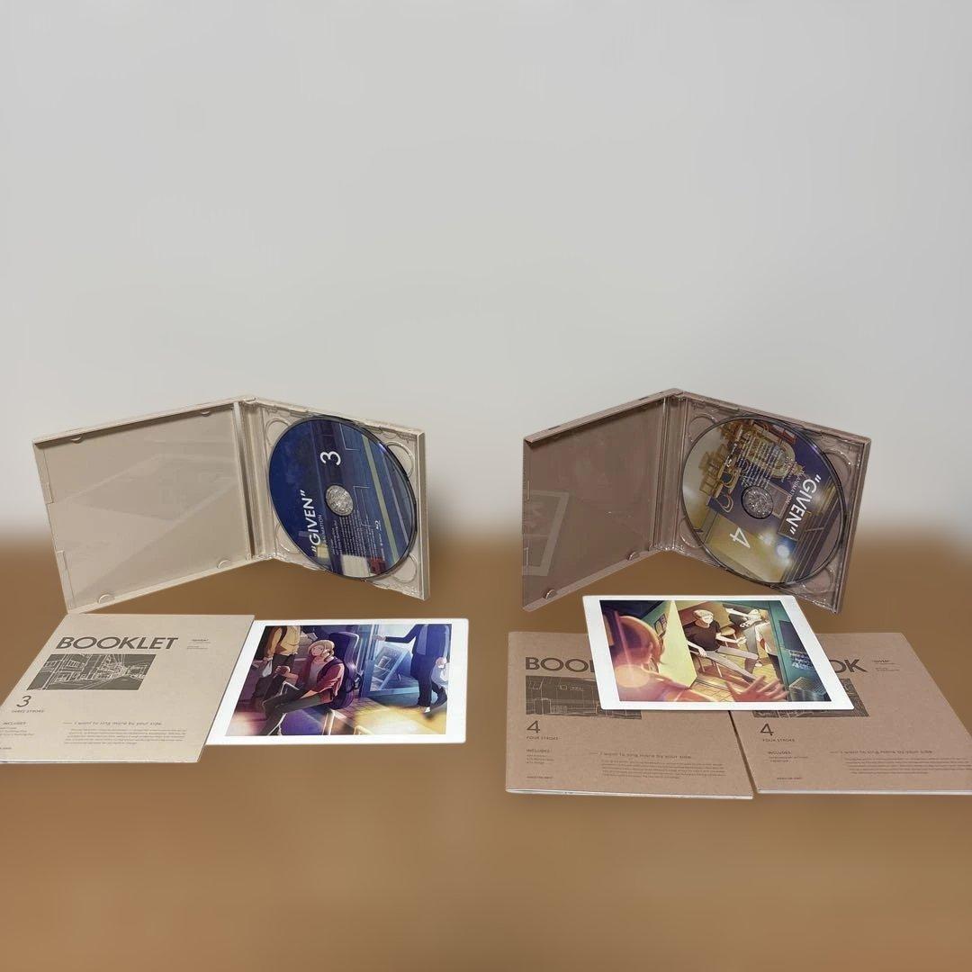 ギヴン　Blu-ray 全4巻セット 完全生産限定版