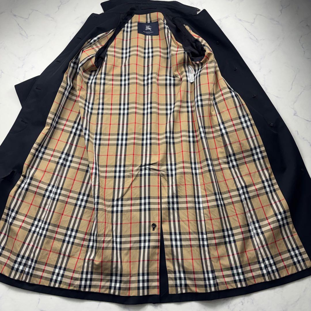 【美品】バーバリーロンドン　ロングステンカラーコート
