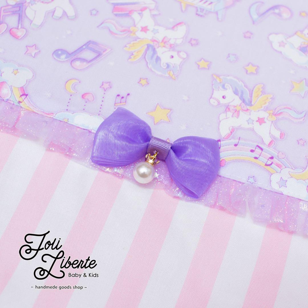 【ユニコーン×ピンク】レッスンバッグ・シューズバッグ・お着替え袋 3点セット