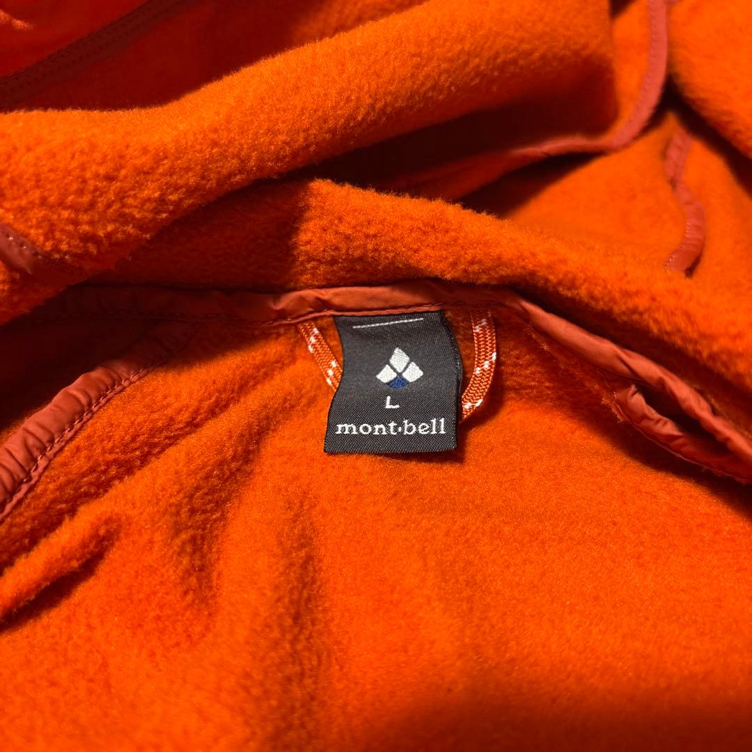 mont-bell ノマドパーカー　マウンテンパーカー Lサイズ オレンジ