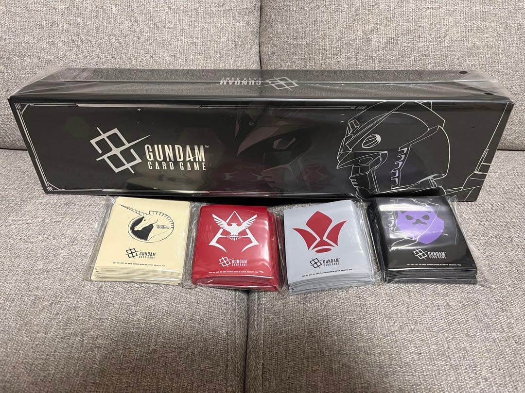 ガンダムカードゲーム　オフィシャルグッズセット　オフィシャルマットスリーブセット