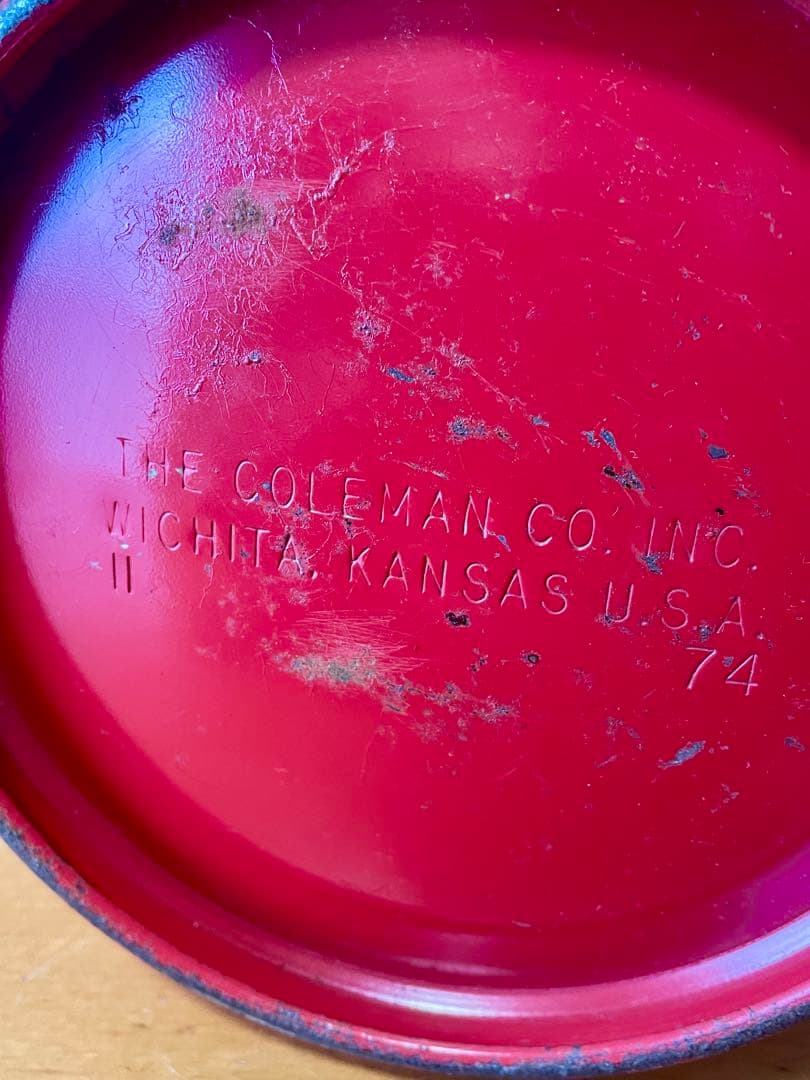 コールマン ランタン 200A 1974年11月 ブラックダイアル 少し値下げ