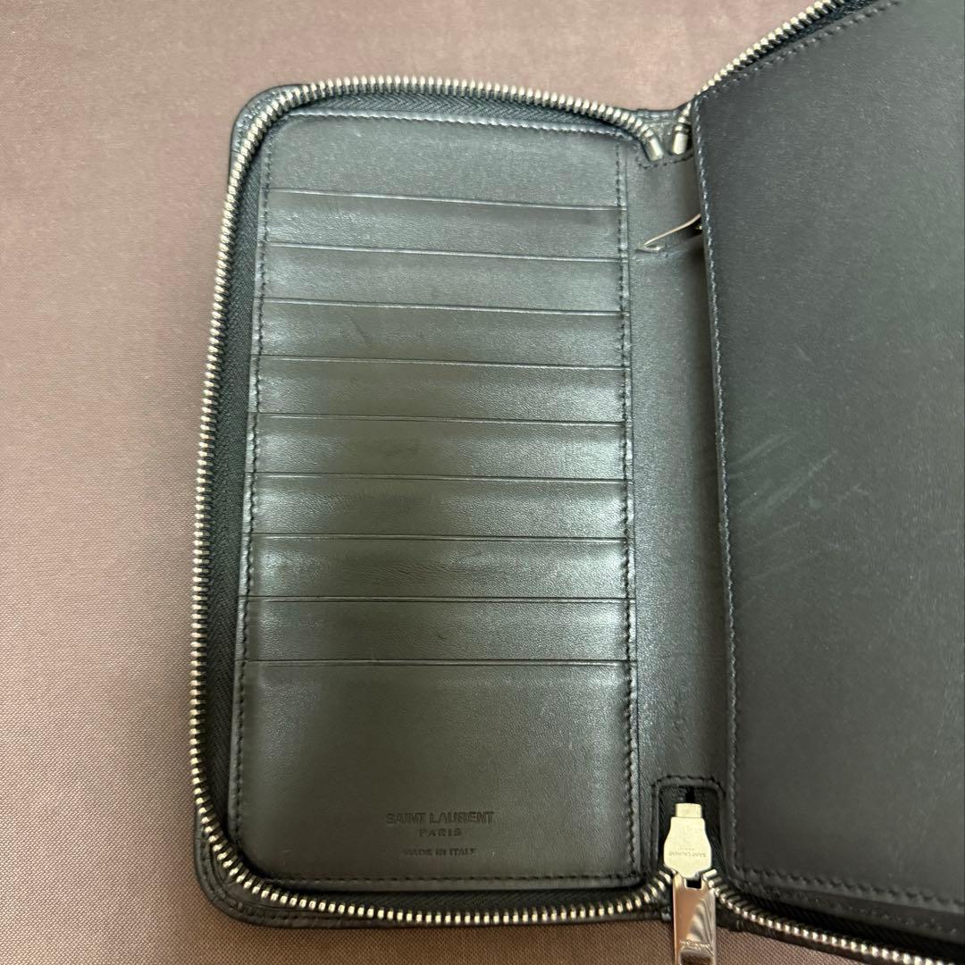 SAINT LAURENT クロコダイルレザー 長財布