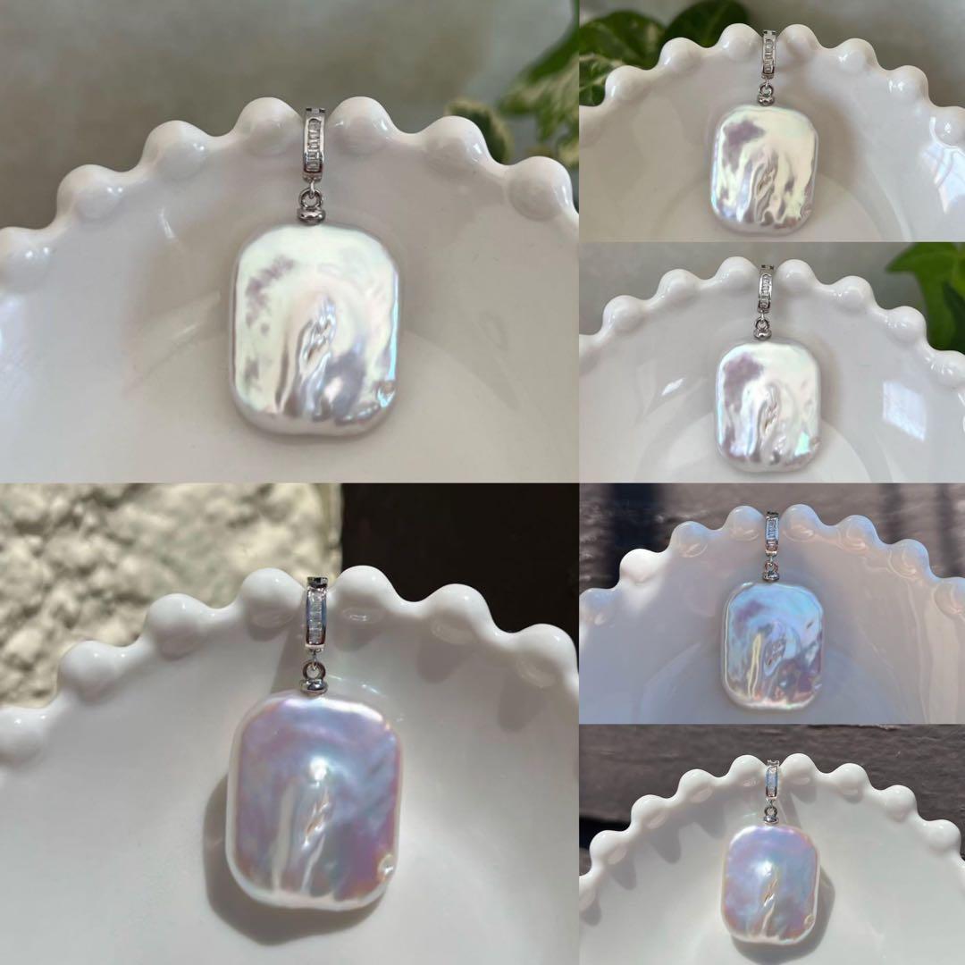 葉子様リクエスト5点まとめ商品　パールピアス　バロックパールペンダントトップ