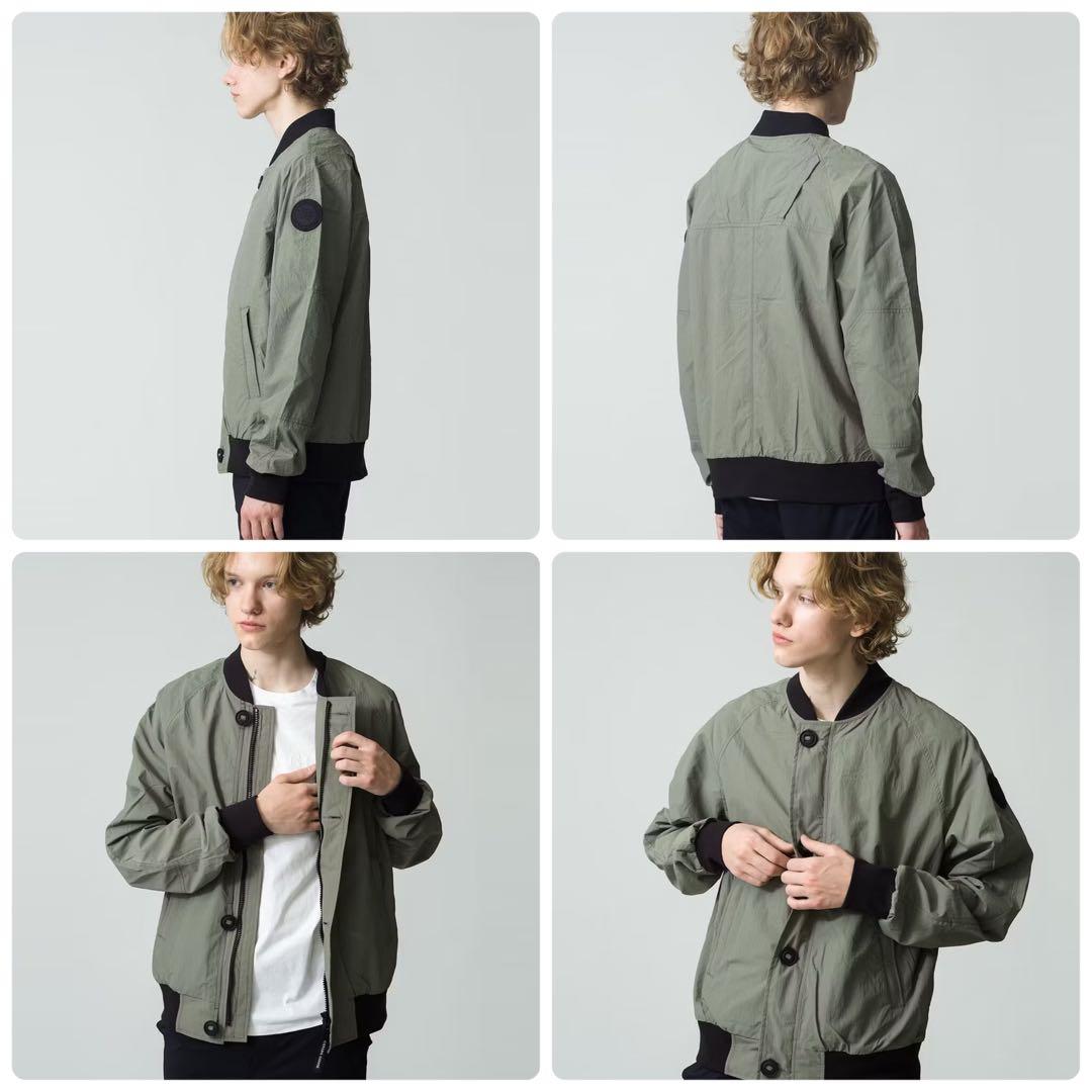 【極美品/現行】カナダグース バーレットボンバー カーキ XL 即完希少サイズ