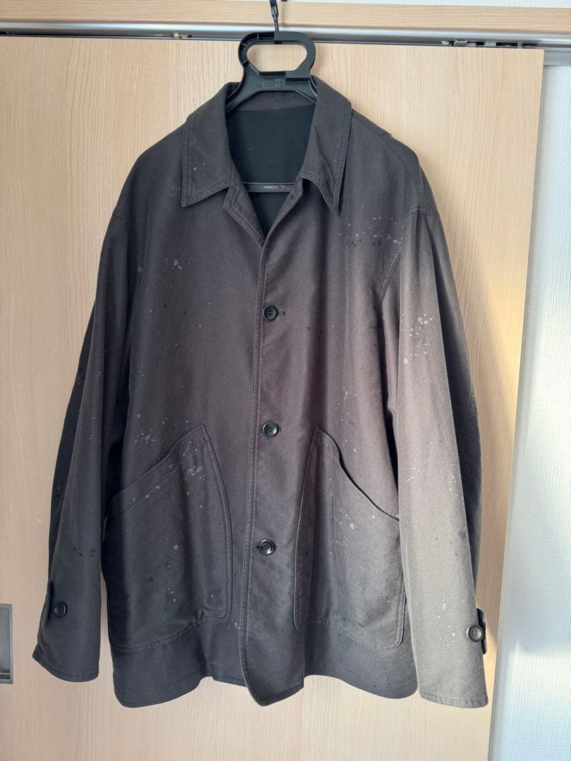 yoke ヨーク PAINTED BIG COVERALL JACKET