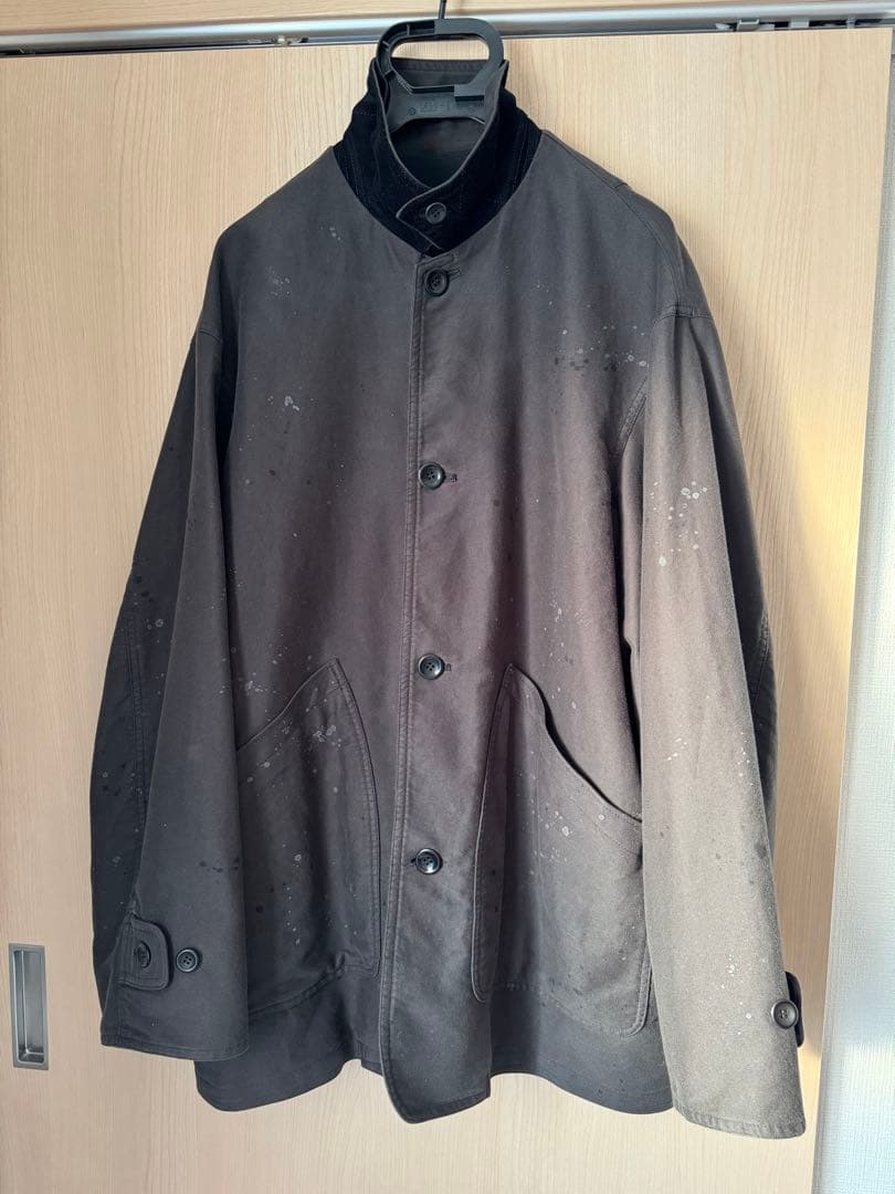 yoke ヨーク PAINTED BIG COVERALL JACKET