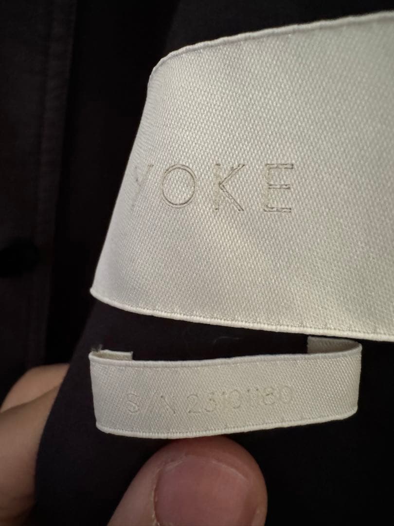 yoke ヨーク PAINTED BIG COVERALL JACKET