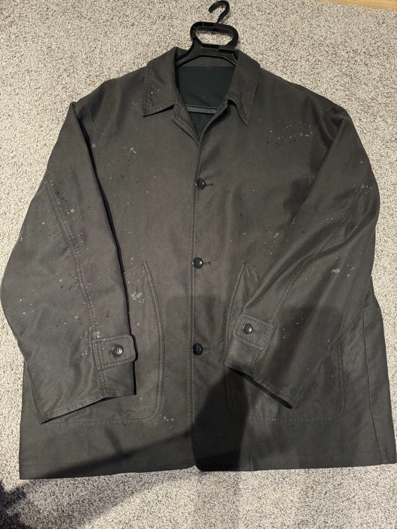 yoke ヨーク PAINTED BIG COVERALL JACKET