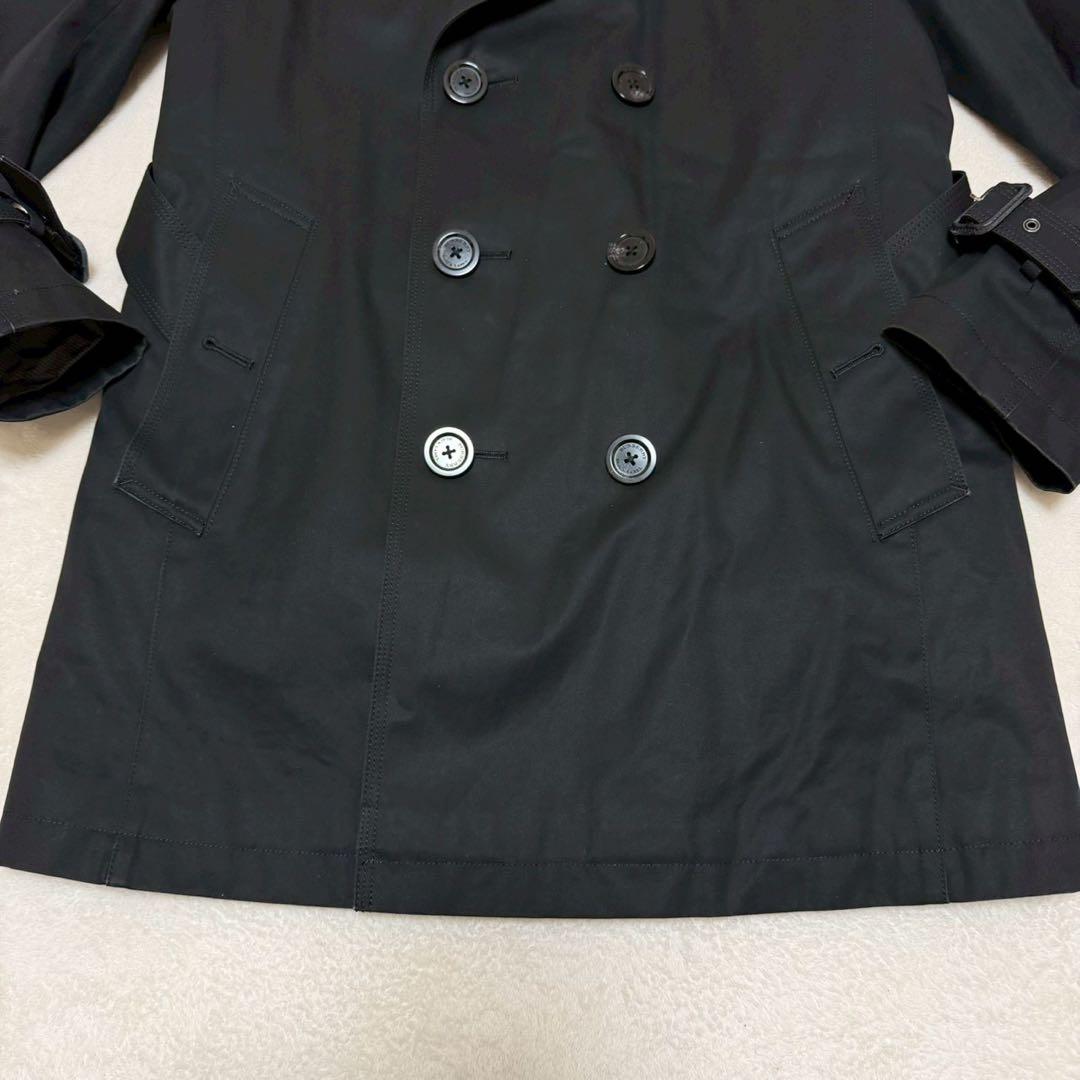 良品✨バーバリーブラックレーベル　トレンチコート　ライナー　ベルト付　チェック