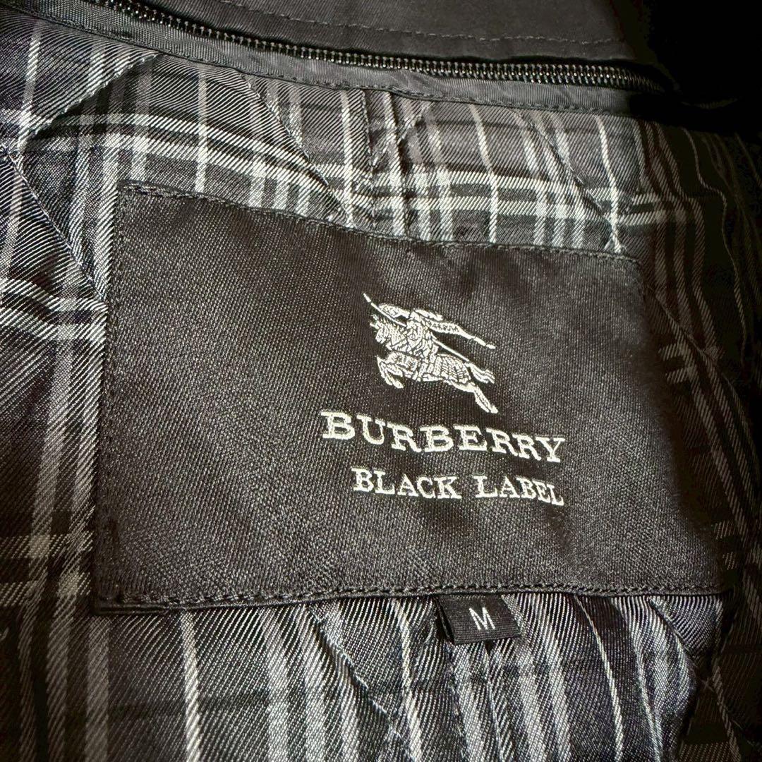 良品✨バーバリーブラックレーベル　トレンチコート　ライナー　ベルト付　チェック