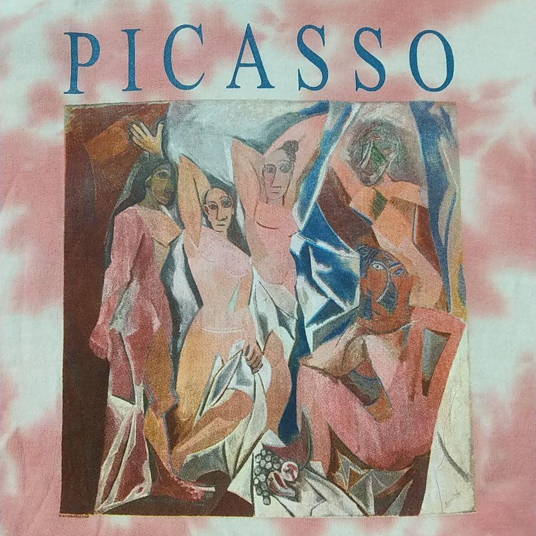 PICASSO ピカソ アヴィニョンの娘たち タイダイ アート パーカー L相当