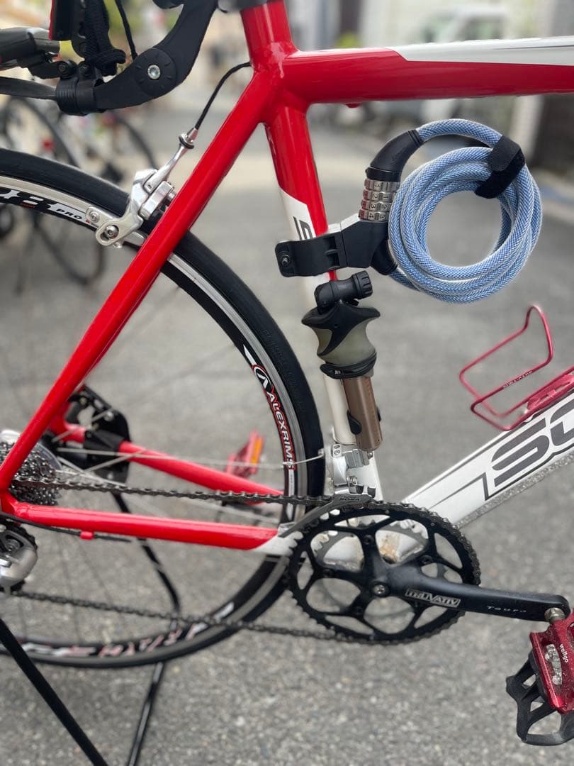 極美品　SCOTT 赤白700Cロードバイク