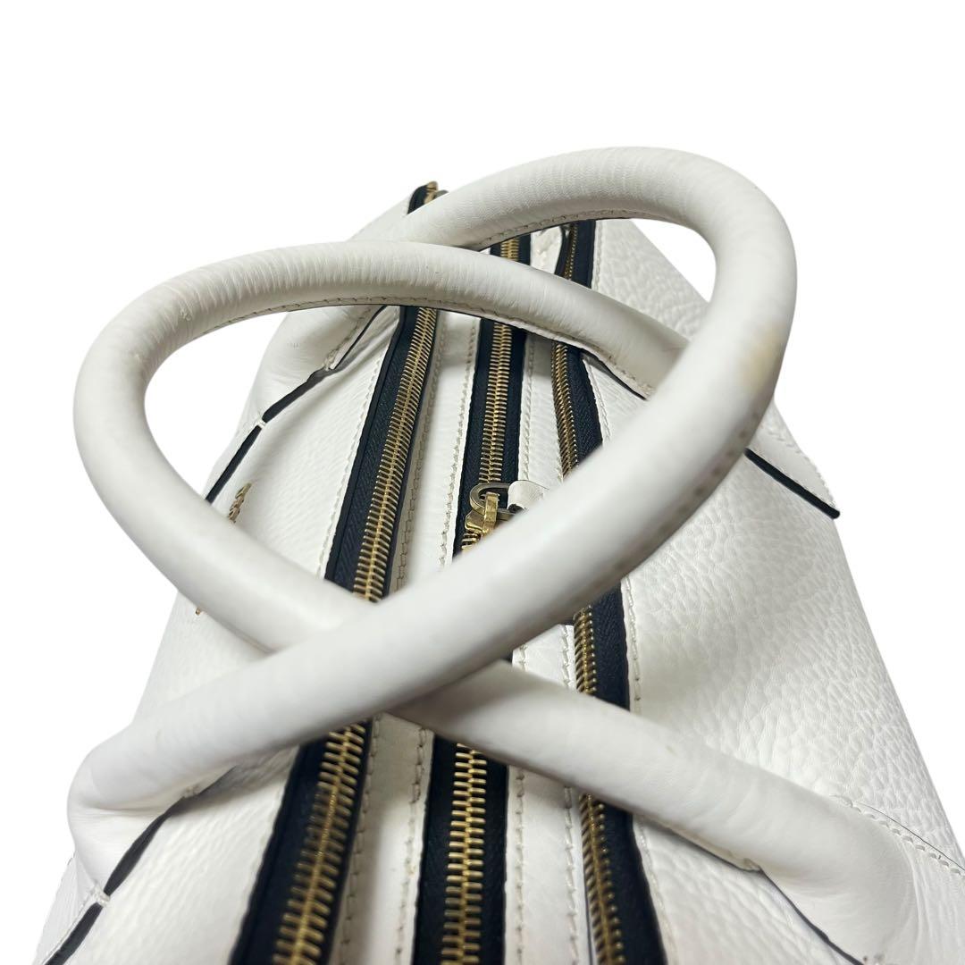 Dsquared2 オールレザー　ボストンバッグ　ショルダーハンドバッグ