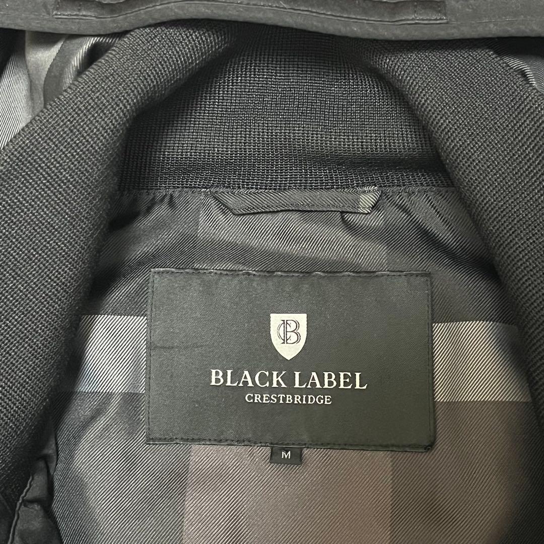【未使用級】ブラックレーベルクレストブリッジ テクニカルジャージーシェルパーカー