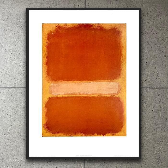 額装済/Ohne Titel 1956（マーク ロスコ）/アートポスター
