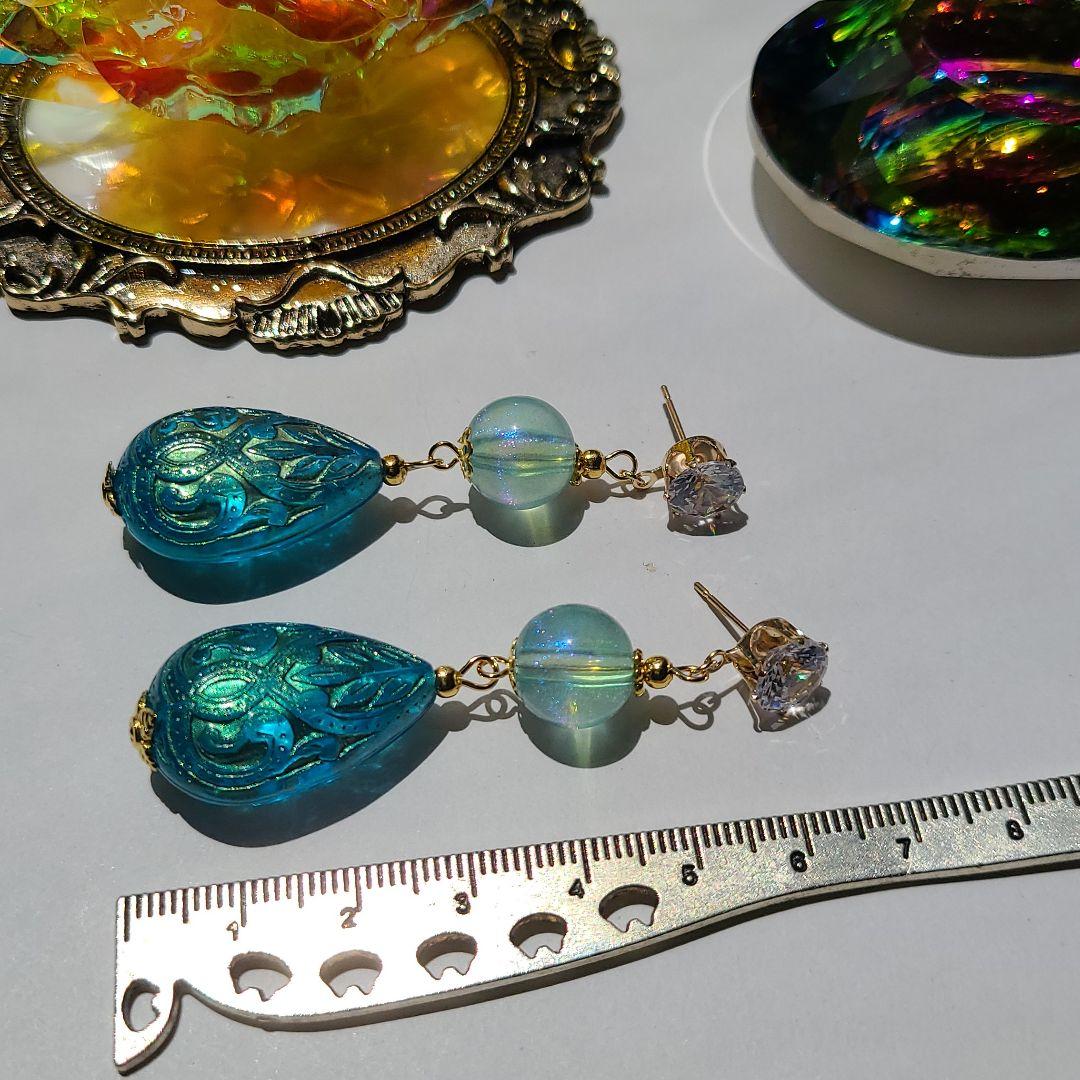 ハンドメイドピアス1642