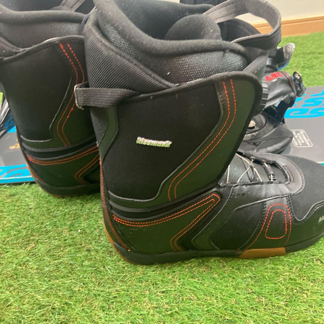 SCOOTER×FLUX　良質国産　スノーボードセットOGASAKA製　ブーツ付