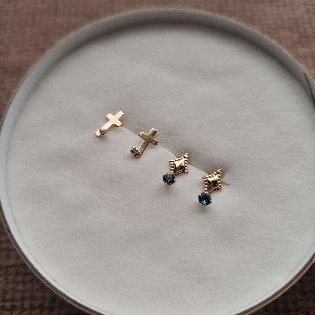 専用です(´- `*)cui-cui ピアスセット　K10