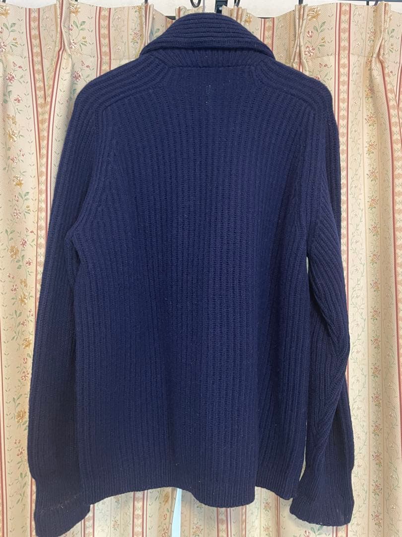 70'sマックジョージ ビンテージカーディガン 100%シェットランドウール L