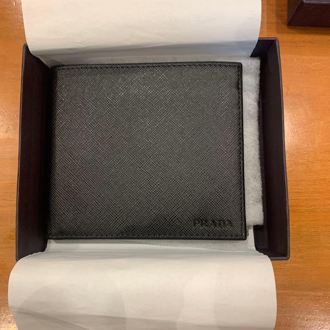 【新品】PRADA メンズ2つ折り
