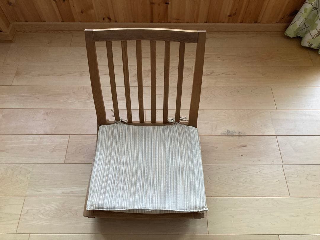 カリモク「木組」シリーズ 座椅子: 1脚／中古品