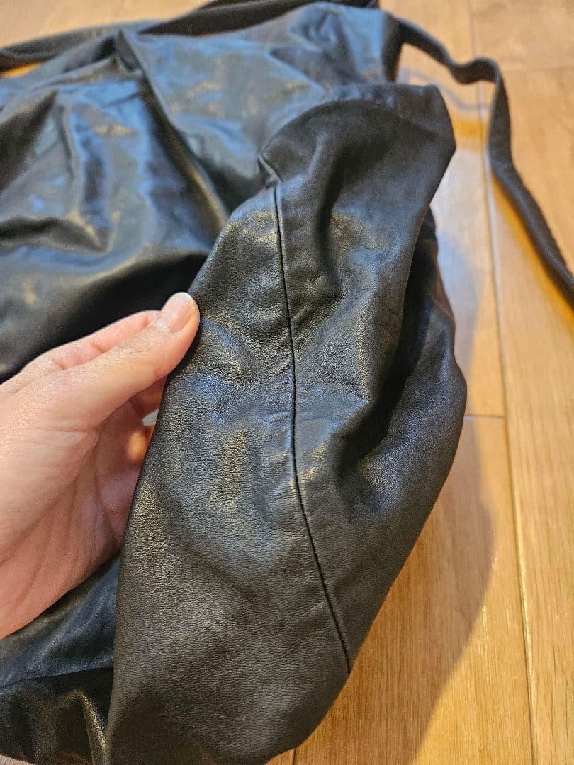 Yohji Yamamoto　Unevenness tote(Leather)