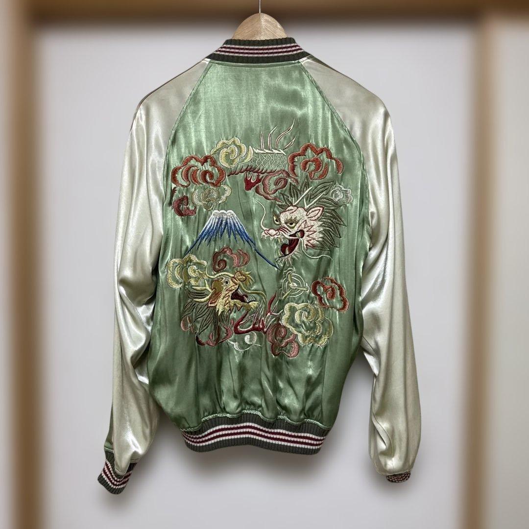 FLAT HEAD（フラット ヘッド）スカジャン　龍×鷲