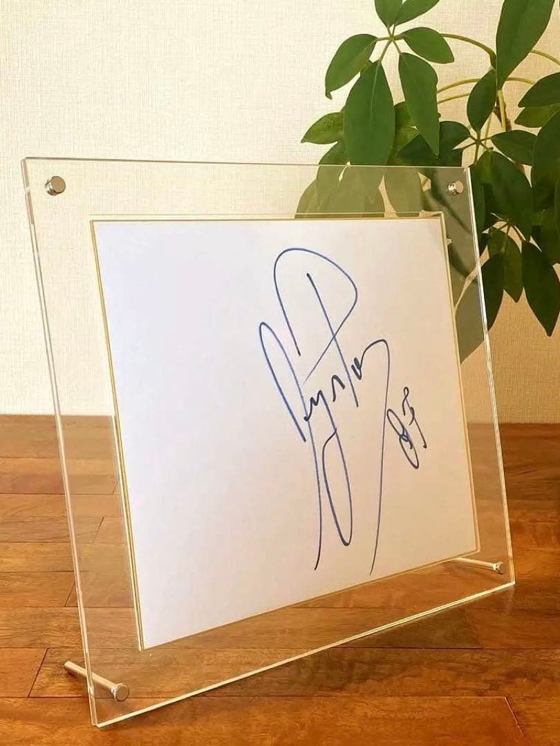 1987年第2期HONDA F1メモリアル　アイルトンセナ直筆サイン入額装品