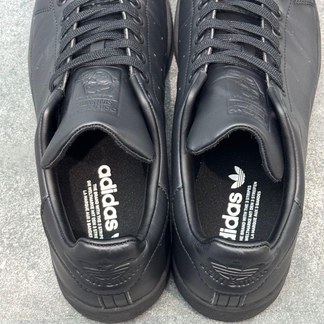 【新品】アディダス STANSMITH スタンスミス ブラック27.0cm