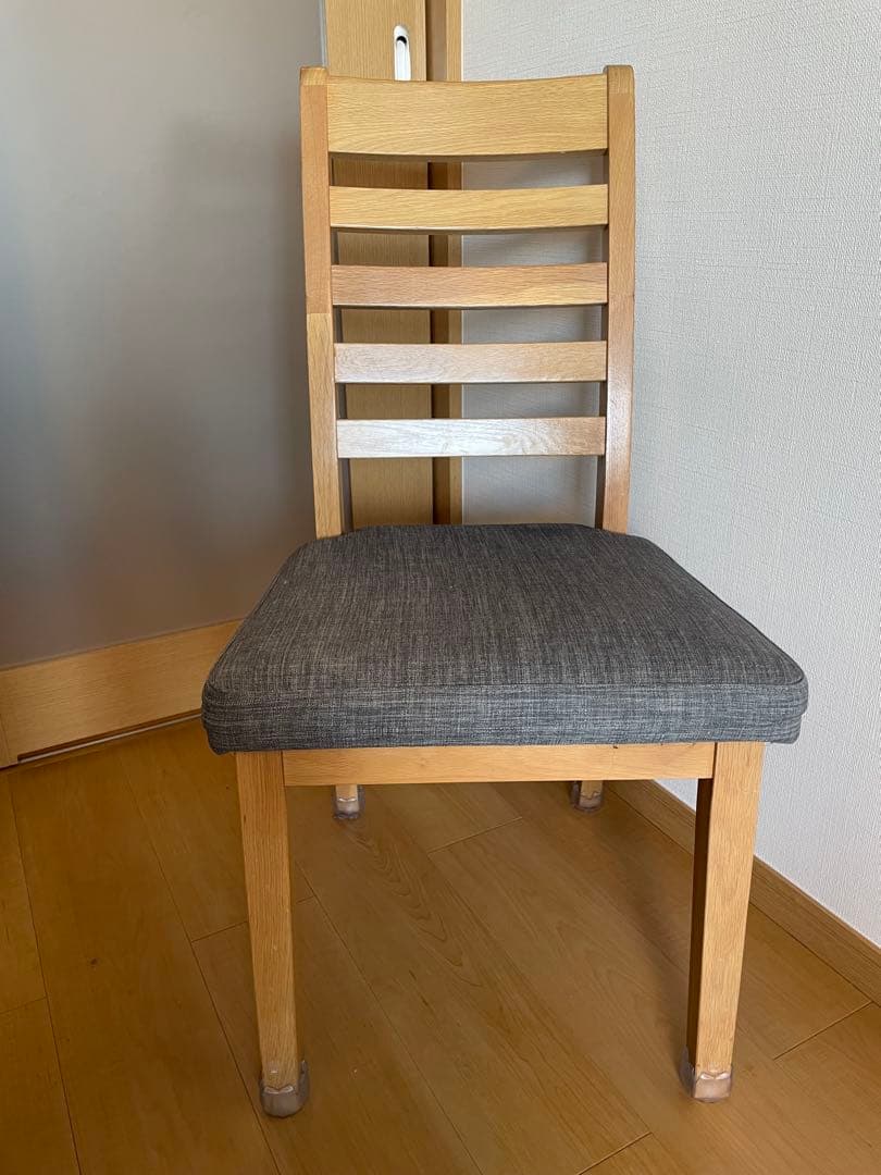 ニトリ ダイニングチェア グレー② 送料込み