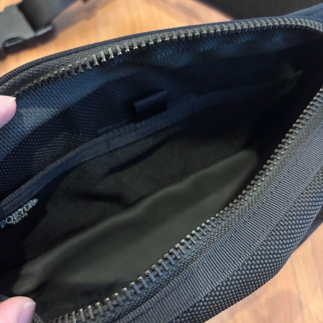 PORTER HEAT(ヒート) ポーター ボディバッグ ウエストバッグ 黒