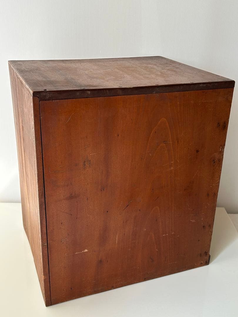 古道具　5杯抽斗　小引き出し　ヴィンテージ　アンティーク　ドロアー　昭和レトロ