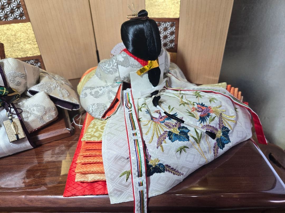 【一点限り】雛人形 収納飾り　最高級官邸雛　SH55