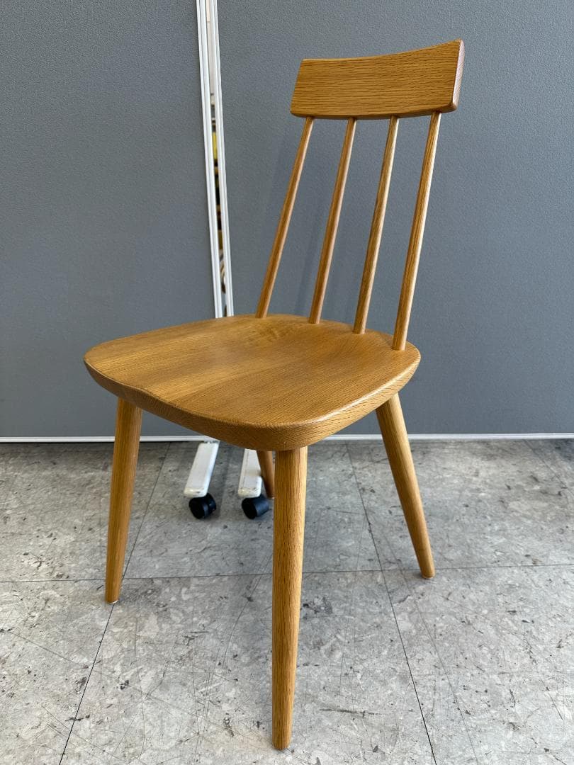 飛騨産業　ダイニングチェア　TUGUMI　ブラウン　③