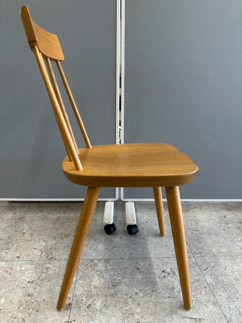 飛騨産業　ダイニングチェア　TUGUMI　ブラウン　③