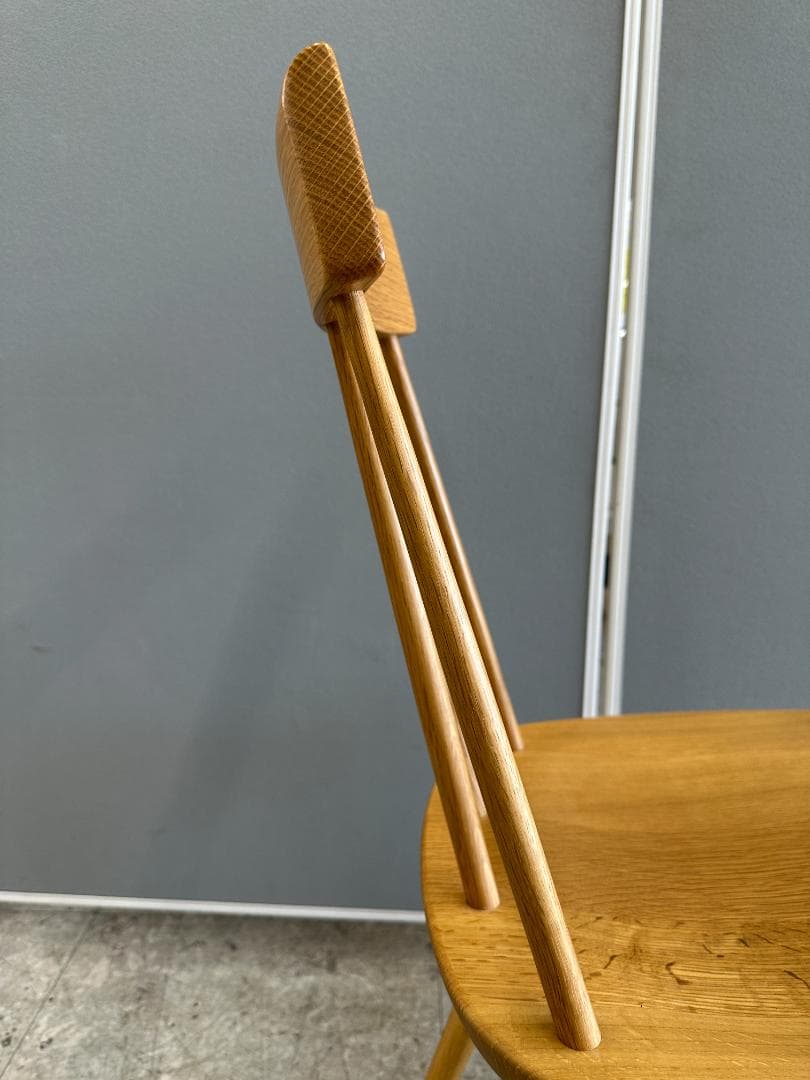 飛騨産業　ダイニングチェア　TUGUMI　ブラウン　③