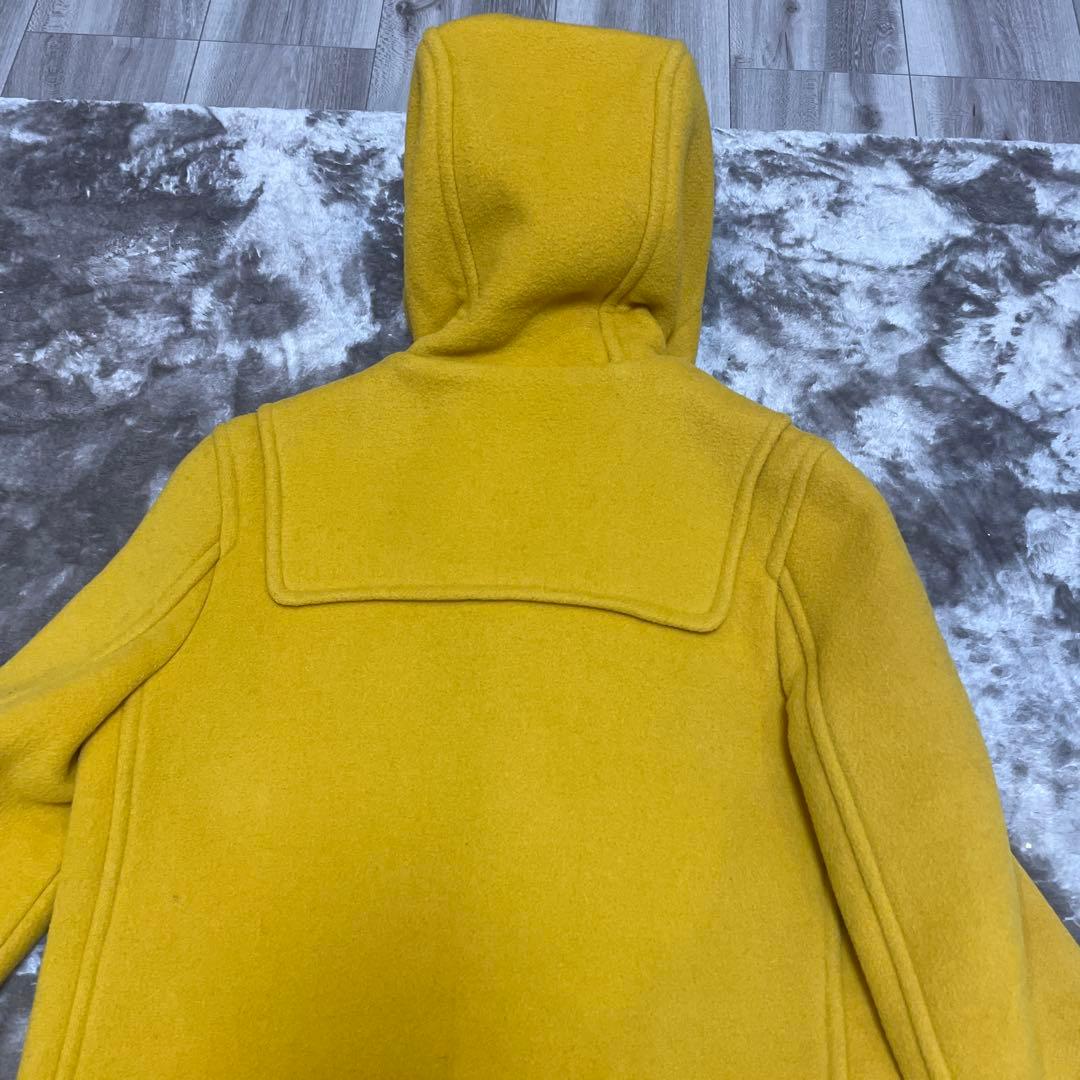 イングランド製 ロンドントラディション 裏チェック ダッフルコート イエロー S