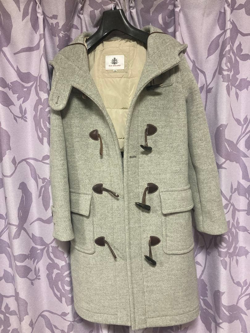 OLD ENGLAND ダッフルコート 36 グレー