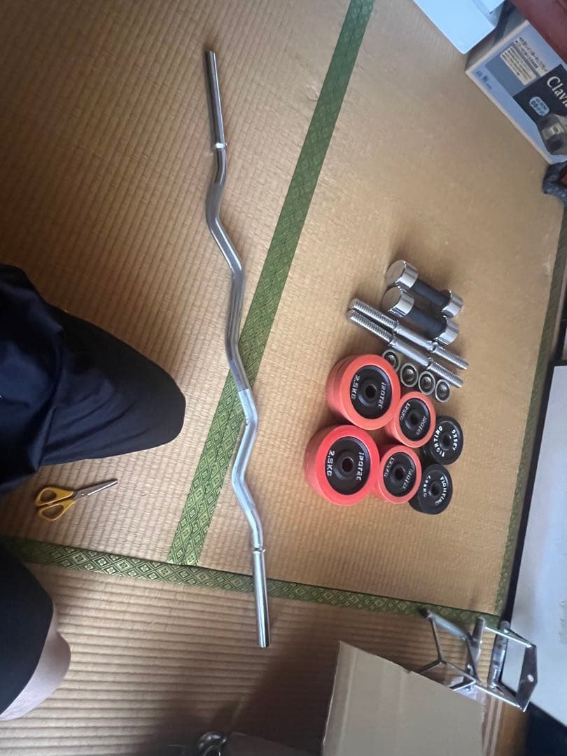 EZバーベルセット 2.5kg/1.25kg