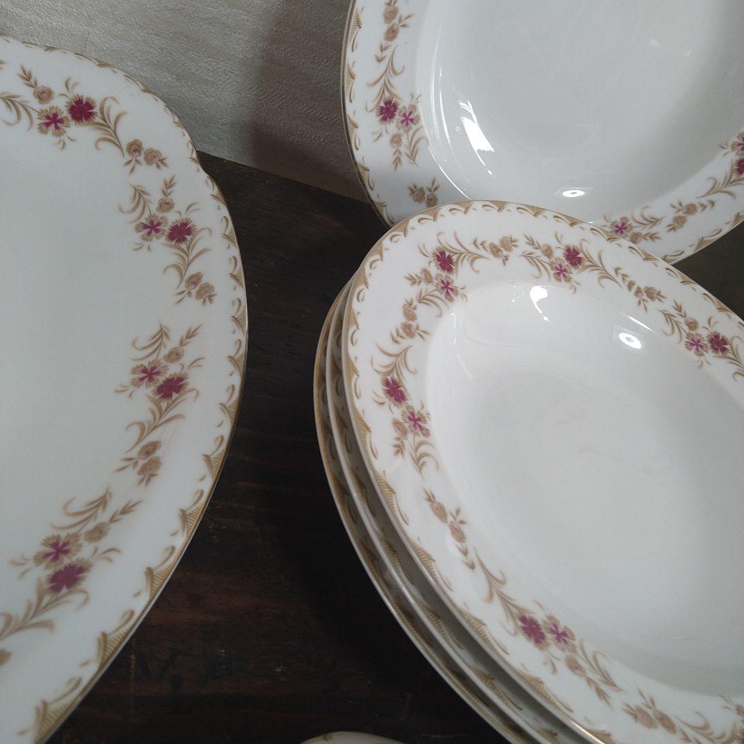 貴重！三越　MITSUKOSI MEITO 名陶硬質陶器 洋和食器セット