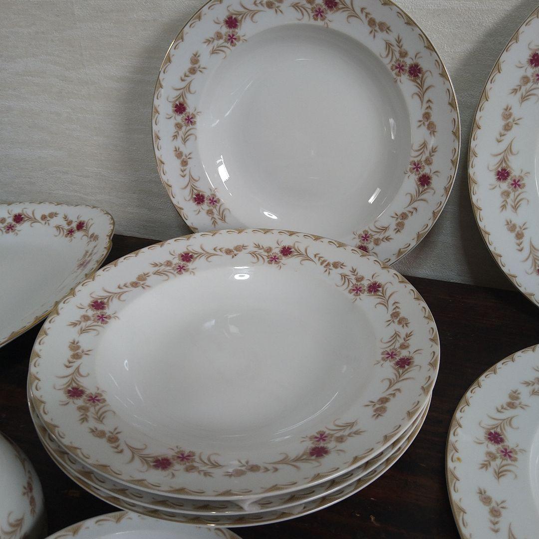 貴重！三越　MITSUKOSI MEITO 名陶硬質陶器 洋和食器セット