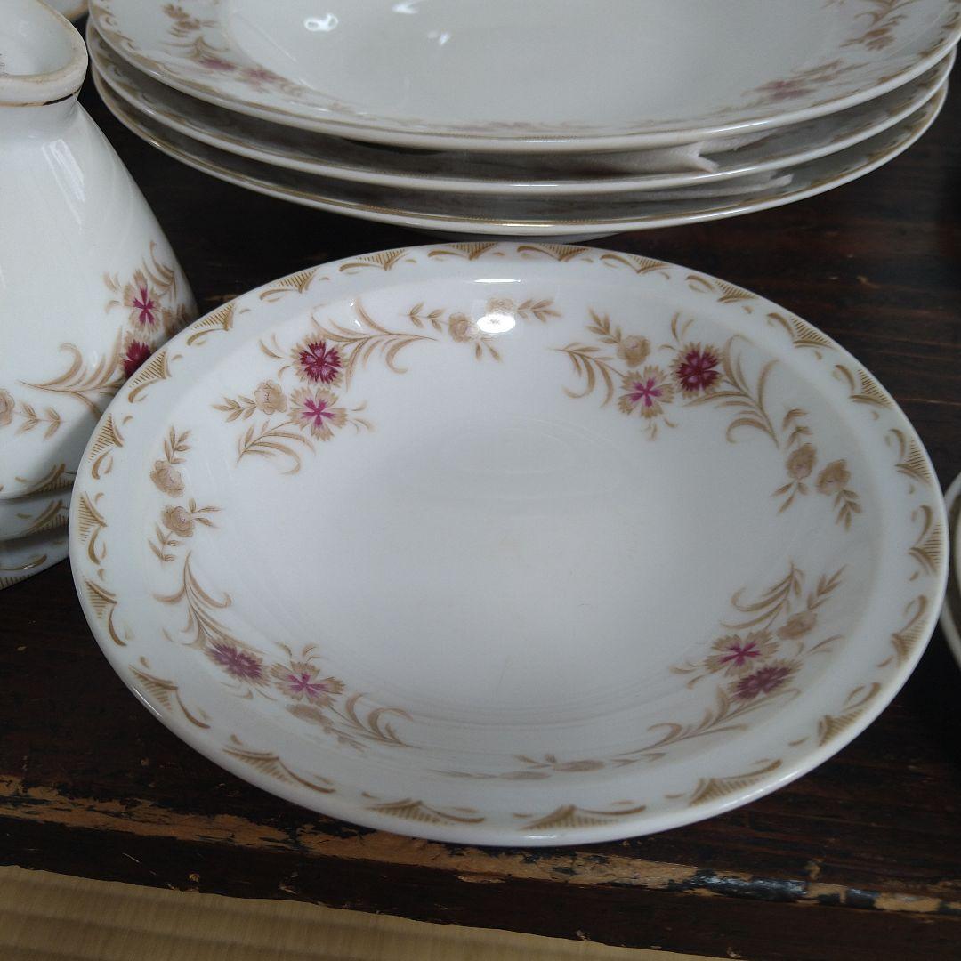 貴重！三越　MITSUKOSI MEITO 名陶硬質陶器 洋和食器セット