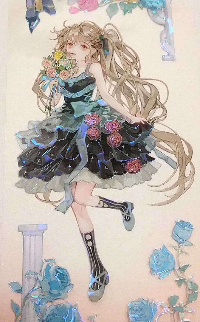 ✩再販✩J767＃茜色零落(贝壳光)迷雾切り売り海外人物マステ女の子