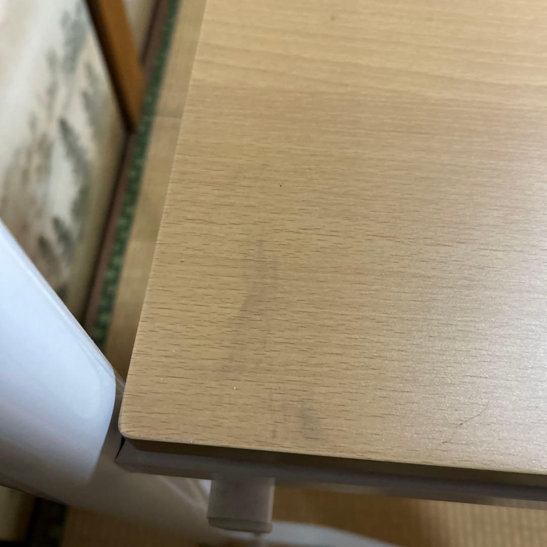 ロフトベッド 階段付き パイプベッド シングル テーブル　コンセント付き