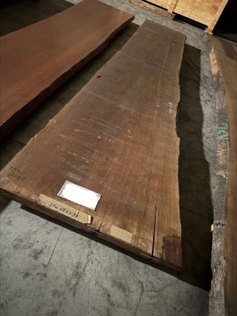 文ウマン）銘木 本かりん 花梨 カリン 乾燥材 カウンターテーブル 木工 看板